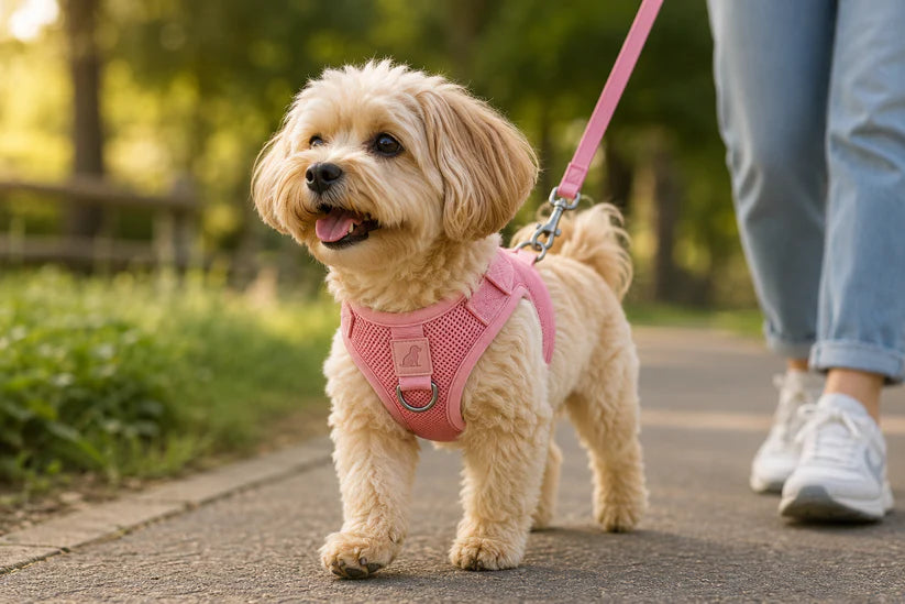 Breathable Dog Vest Harness Set