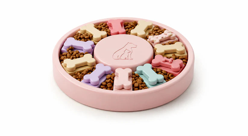 Interactive Dog Puzzle Bowl